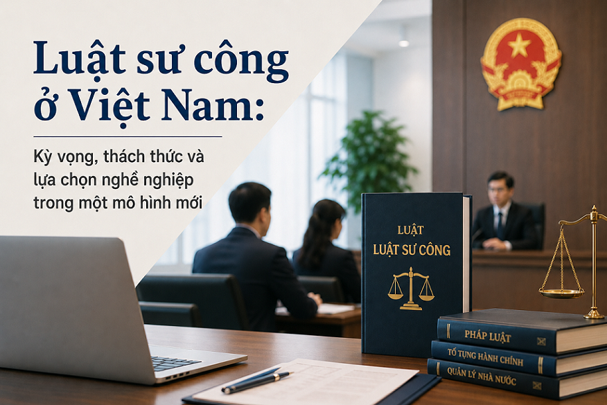 Luật sư c&ocirc;ng ở Việt Nam: Kỳ vọng, th&aacute;ch thức v&agrave; lựa chọn nghề nghiệp trong một m&ocirc; h&igrave;nh mới